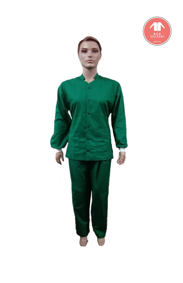 green doctor uniform