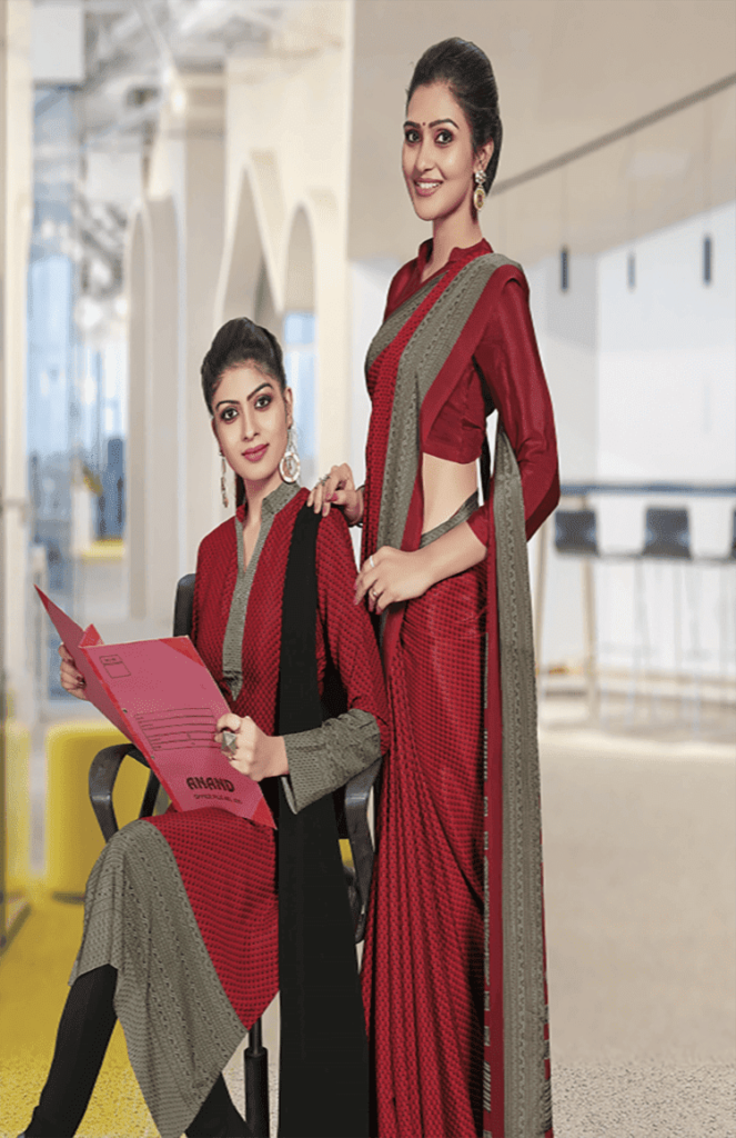 Manufactures suppliers and wholesalers for Bulk single design Uniform sarees